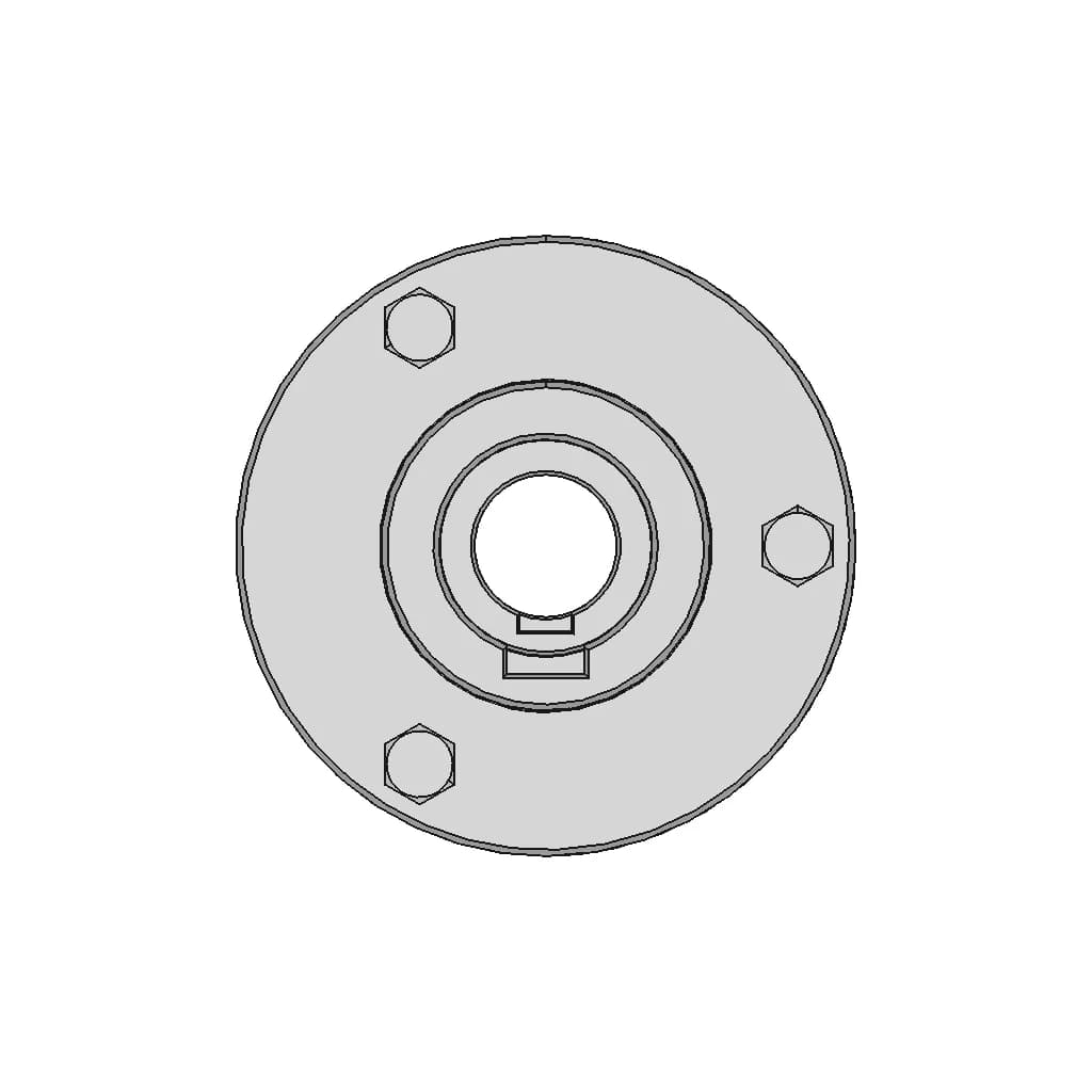 Rigid Flange Coupling 17 | CAD Model for Energy Systems_0_90_degree_snapshot