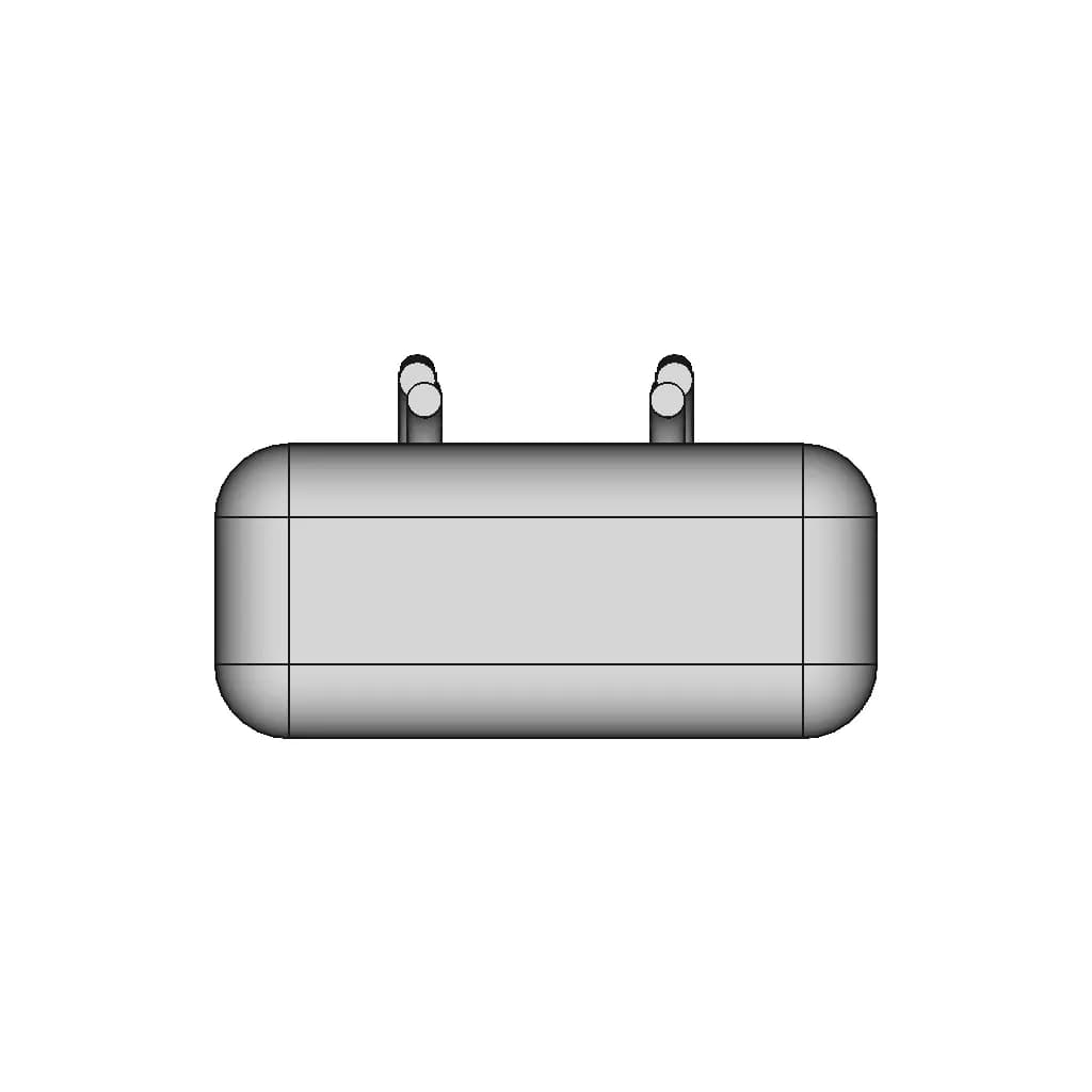 Mini Lipo 30 Mah 3 7 V 9X9X4 | CAD Model for Energy Systems_0_270_degree_snapshot