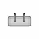 Mini Lipo 30 Mah 3 7 V 9X9X4 | CAD Model for Energy Systems_0_90_degree_snapshot
