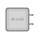Mini Lipo 30 Mah 3 7 V 9X9X4 | CAD Model for Energy Systems_90_0_degree_snapshot