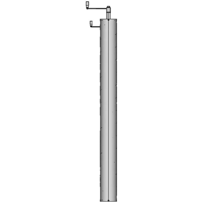 Archimedes Screw Pump 3 | CAD Model for Energy Systems