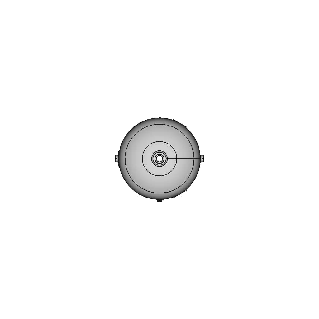 Compressed Air Tank 270L 1 | CAD Model for Energy Systems_0_270_degree_snapshot
