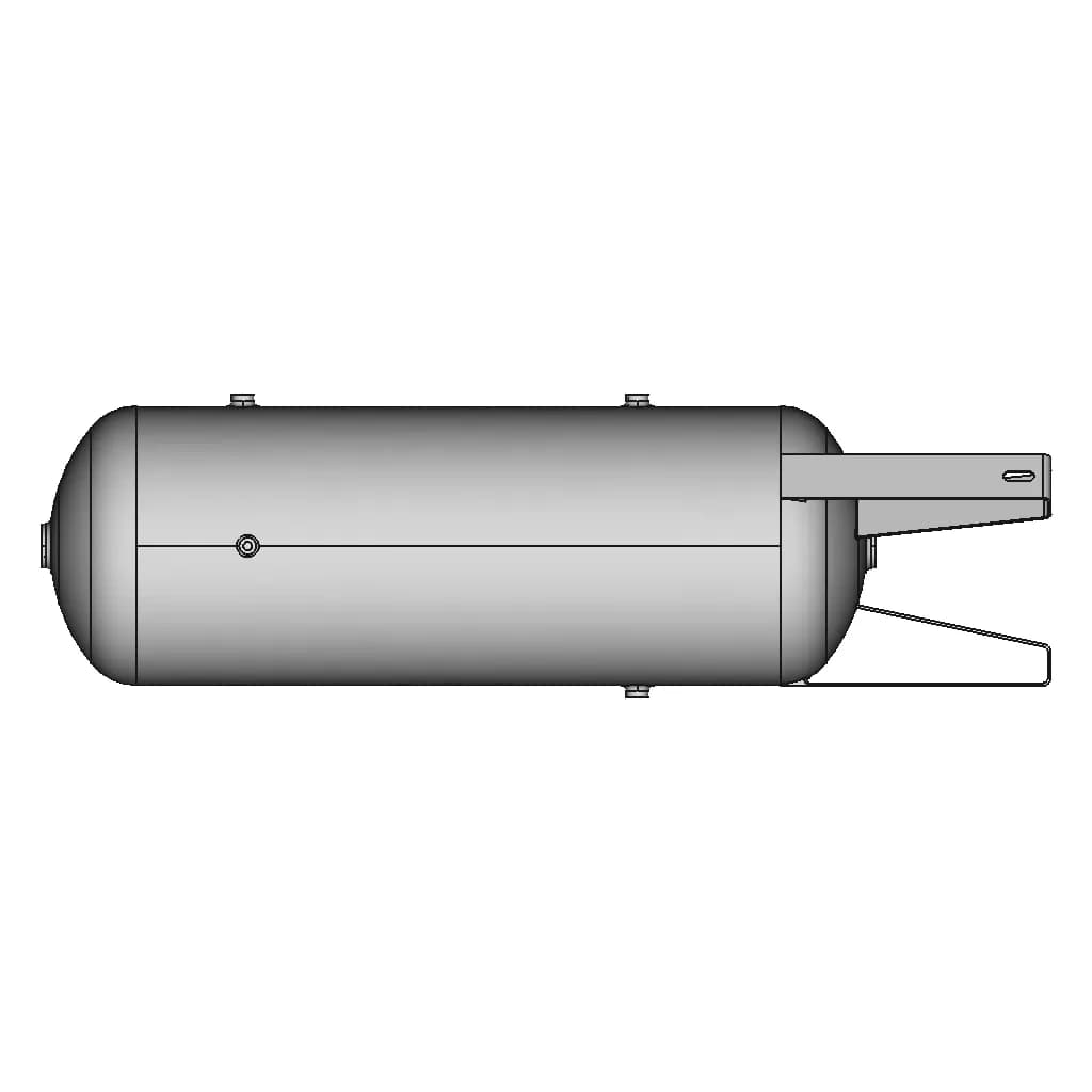Compressed Air Tank 270L 1 | CAD Model for Energy Systems_90_0_degree_snapshot