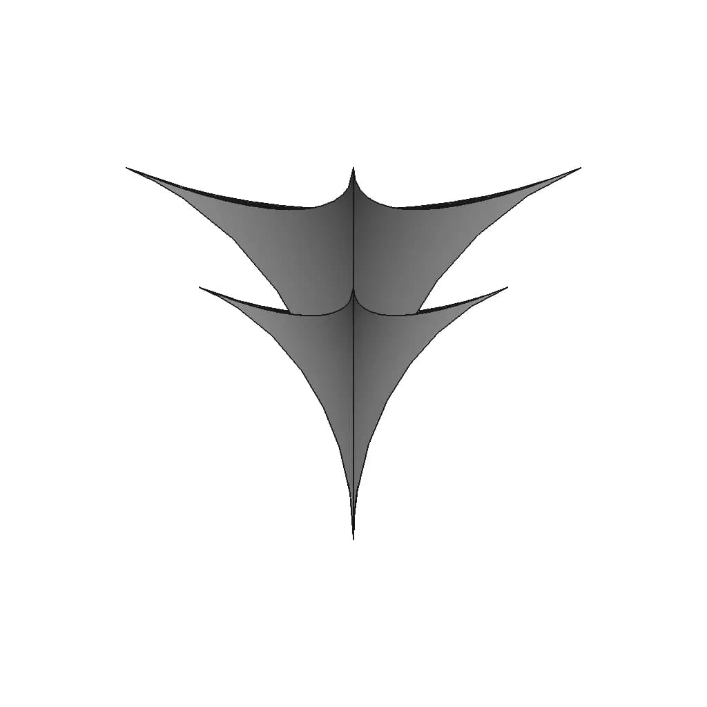 Terrence Howard Curved Tetrahedron 1 | CAD Model for Energy Systems_0_0_degree_snapshot