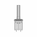 Toggle Switch 6Pin 1 | CAD Model for Energy Systems_0_90_degree_snapshot