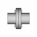 Rigid Flange Coupling 16 | CAD Model for Energy Systems_0_0_degree_snapshot