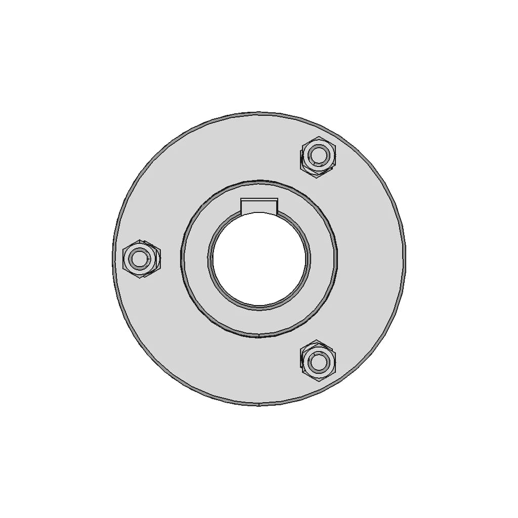 Rigid Flange Coupling 16 | CAD Model for Energy Systems_0_270_degree_snapshot