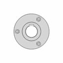 Rigid Flange Coupling 16 | CAD Model for Energy Systems_0_270_degree_snapshot