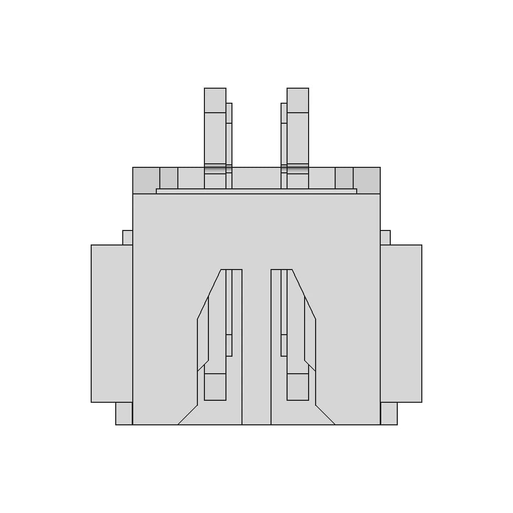 Jst Xh 2 5Mm Smd Parametric Model Schematics | CAD Model for Energy Systems_0_0_degree_snapshot