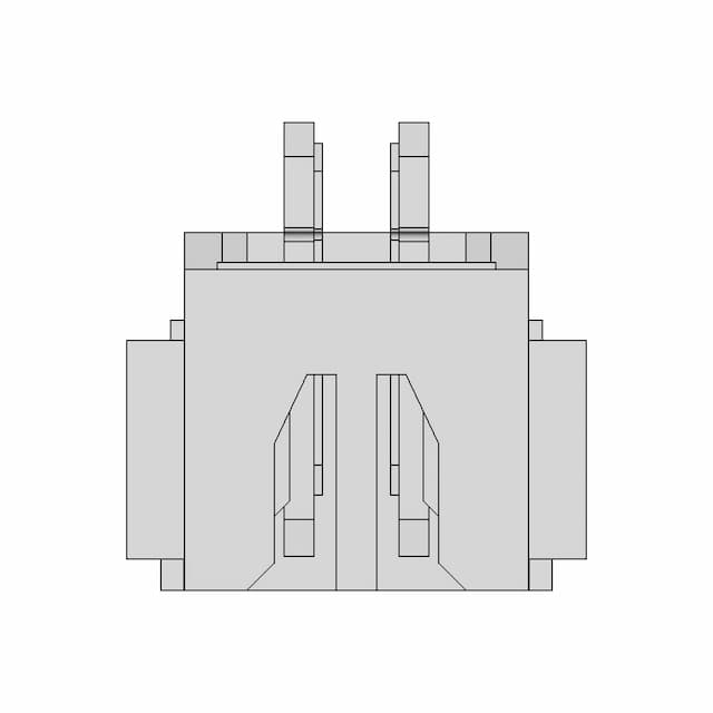 Jst Xh 2 5Mm Smd Parametric Model Schematics | CAD Model for Energy Systems