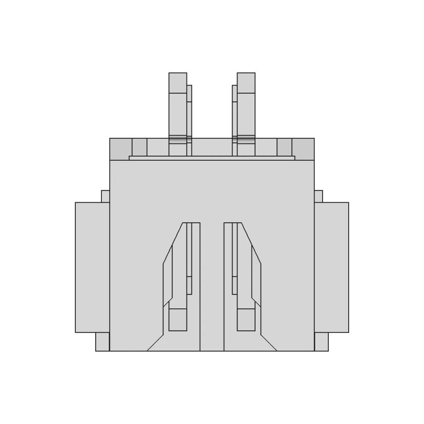 Jst Xh 2 5Mm Smd Parametric Model Schematics | CAD Model for Energy Systems