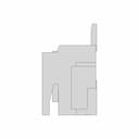 Jst Xh 2 5Mm Smd Parametric Model Schematics | CAD Model for Energy Systems_0_90_degree_snapshot