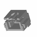 Jst Xh 2 5Mm Smd Parametric Model Schematics | CAD Model for Energy Systems_60_30_degree_snapshot