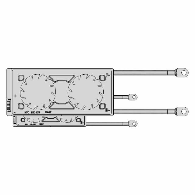 Daly 8S 24V 80A 1 | CAD Model for Energy Systems