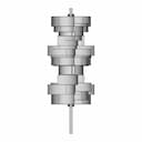 Turbina Eolica Savonius Savonius Wind Turbine 1 | CAD Model for Energy Systems_0_270_degree_snapshot