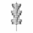 Turbina Eolica Savonius Savonius Wind Turbine 1 | CAD Model for Energy Systems_0_90_degree_snapshot