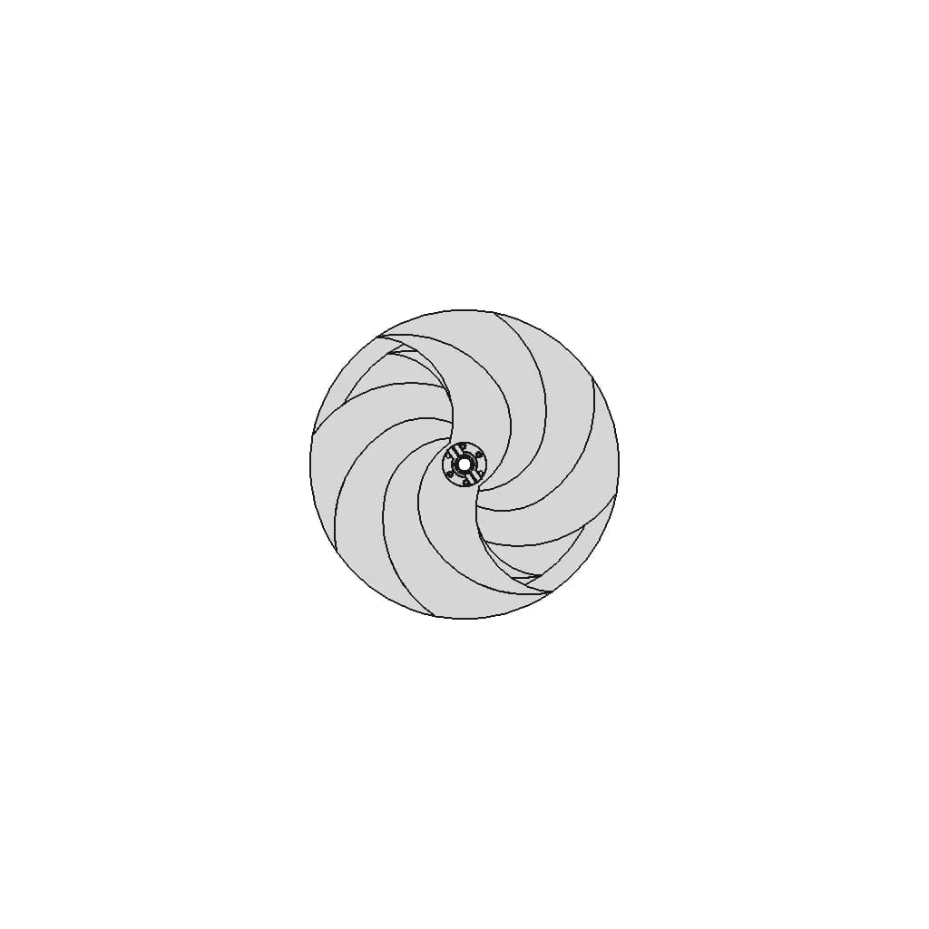 Turbina Eolica Savonius Savonius Wind Turbine 1 | CAD Model for Energy Systems_90_0_degree_snapshot