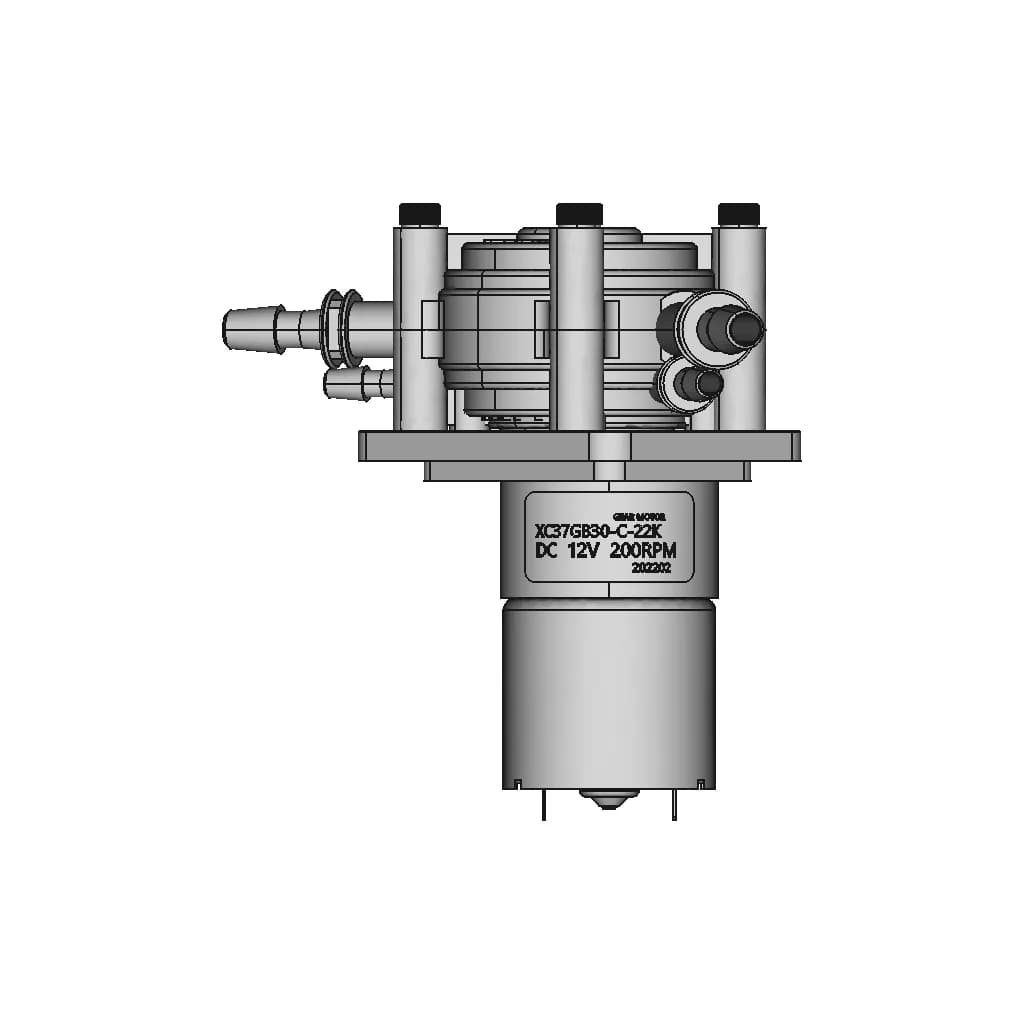 Peristaltic Pump Dc 12V Intllab 220 1 | CAD Model for Energy Systems_0_90_degree_snapshot