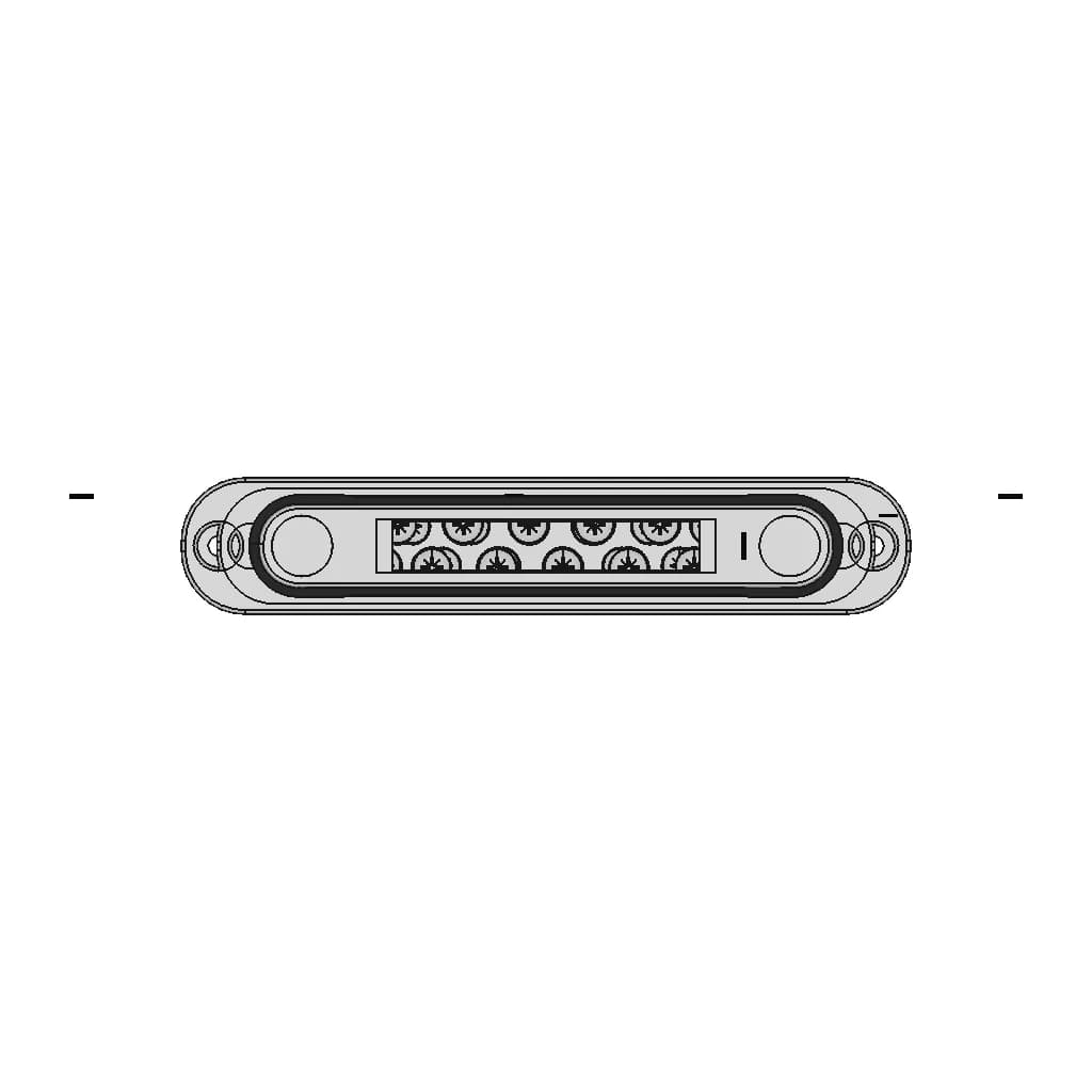 12V Busbar Power Distribution Block 12 Way 1 | CAD Model for Energy Systems_270_0_degree_snapshot