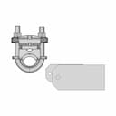 Elecrical Conduit Pipe Grounding Clamp 1 | CAD Model for Energy Systems_0_90_degree_snapshot