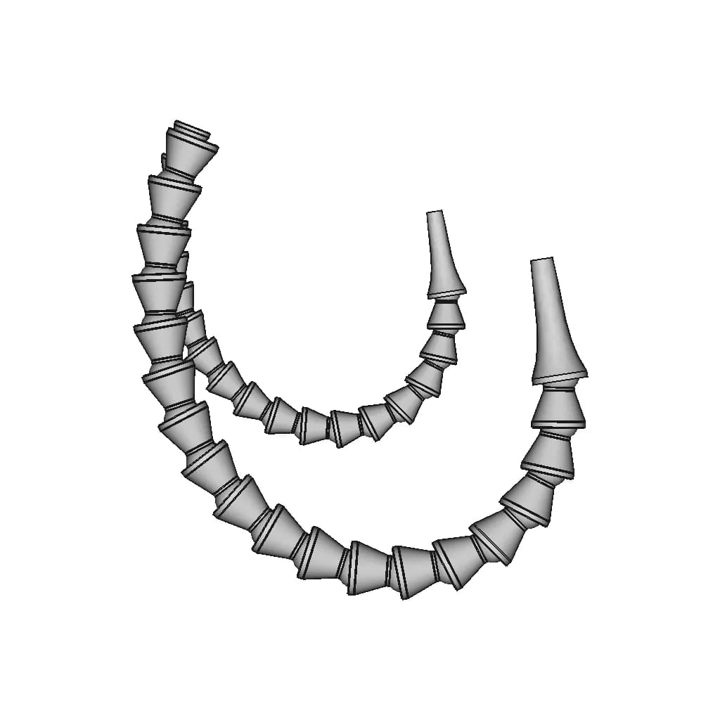 Manguera Flexible 1 | CAD Model for Energy Systems_0_90_degree_snapshot