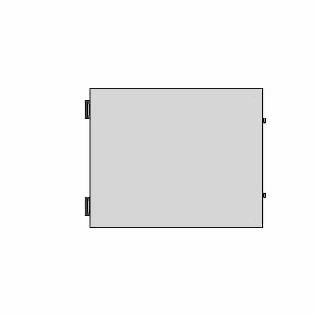 Double Door Electrical Cabinet 500X400X300 1 | CAD Model for Energy Systems