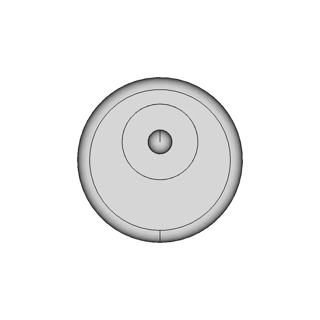 12V Barrel Jack Female Socket 1 | CAD Model for Energy Systems_90_0_degree_snapshot