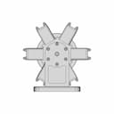 Six Cylinder Radial Piston Engine 1 | CAD Model for Energy Systems_0_270_degree_snapshot