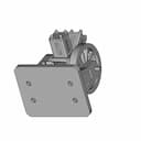 Six Cylinder Radial Piston Engine 1 | CAD Model for Energy Systems_60_30_degree_snapshot
