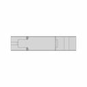Circuit Breaker Schneider Electric Ba63 161C 1P 16 | CAD Model for Energy Systems_90_0_degree_snapshot