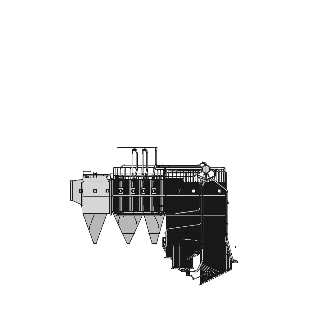 Waste Incinerator Boiler 2 | CAD Model for Energy Systems_0_270_degree_snapshot