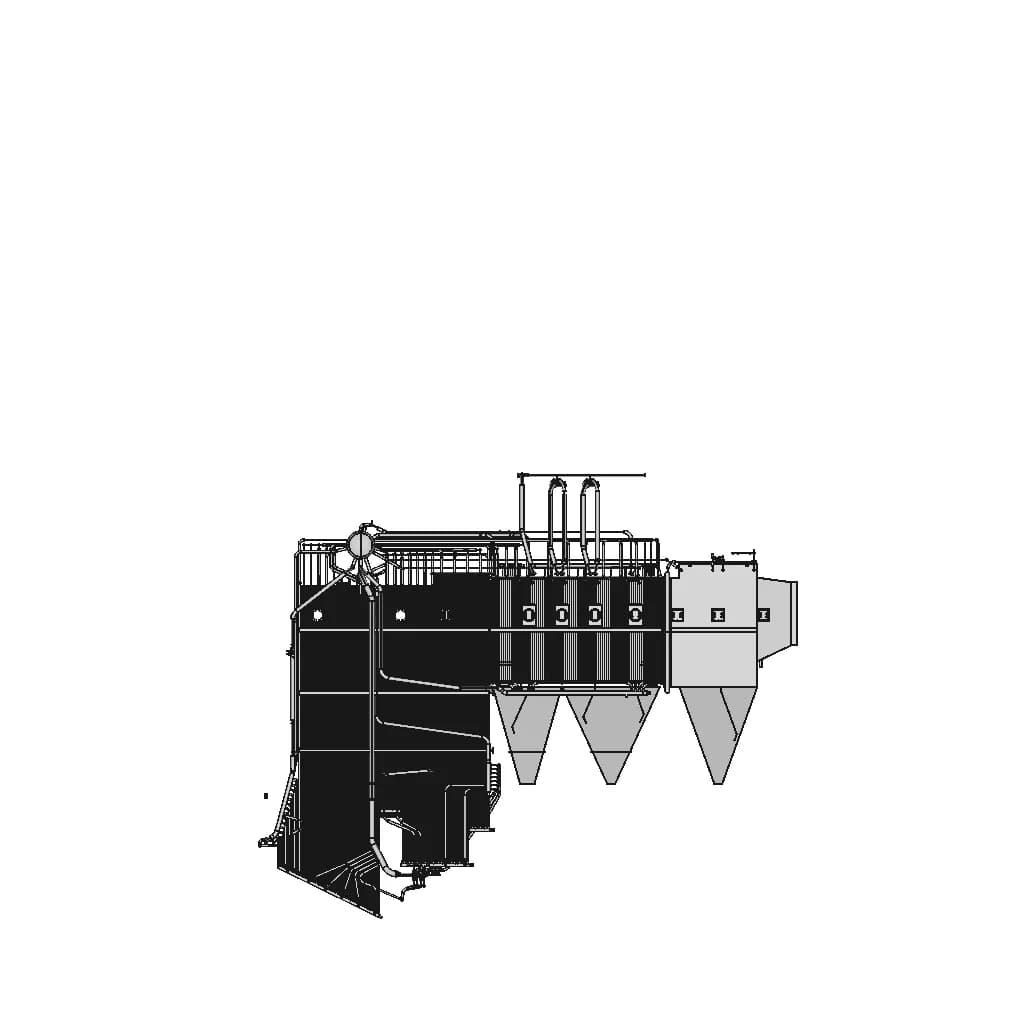 Waste Incinerator Boiler 2 | CAD Model for Energy Systems_0_90_degree_snapshot