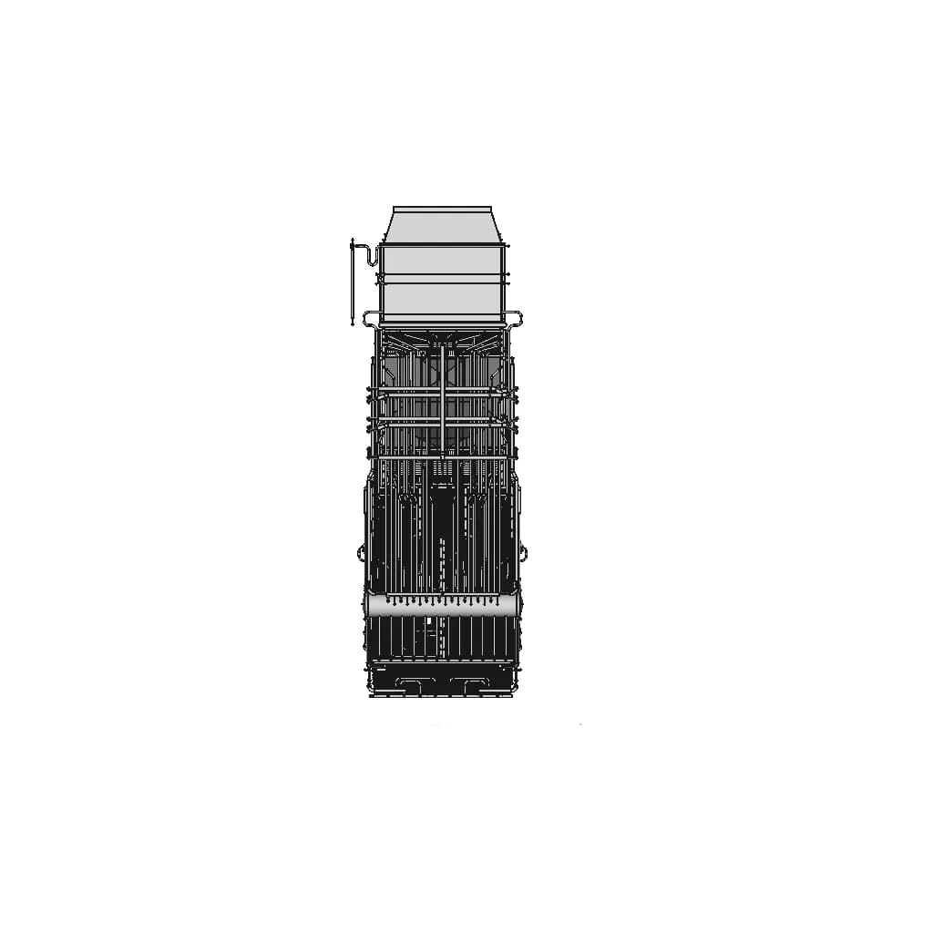 Waste Incinerator Boiler 2 | CAD Model for Energy Systems_270_0_degree_snapshot