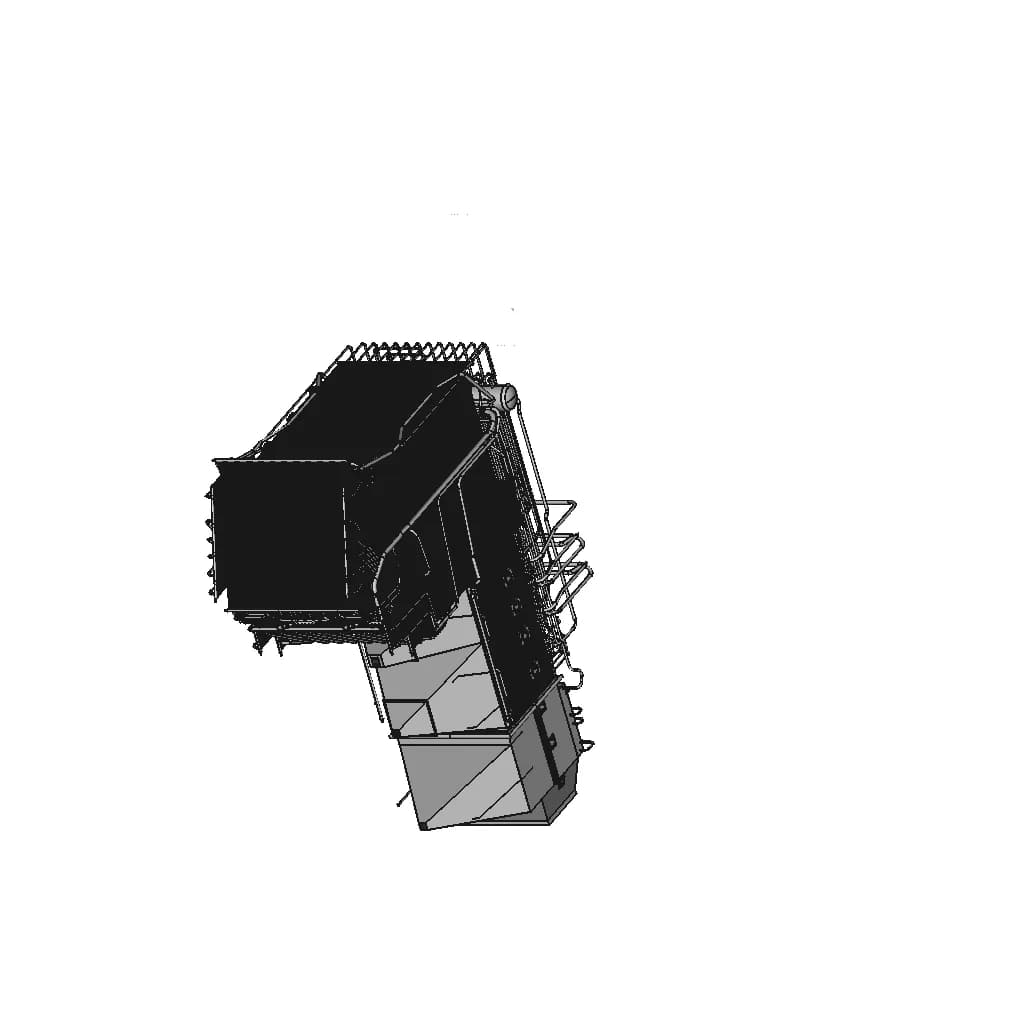 Waste Incinerator Boiler 2 | CAD Model for Energy Systems_60_30_degree_snapshot
