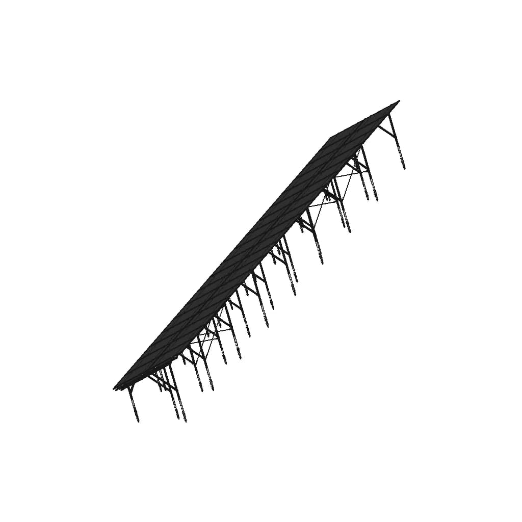 Solar Panel 12 | CAD Model for Energy Systems_60_30_degree_snapshot
