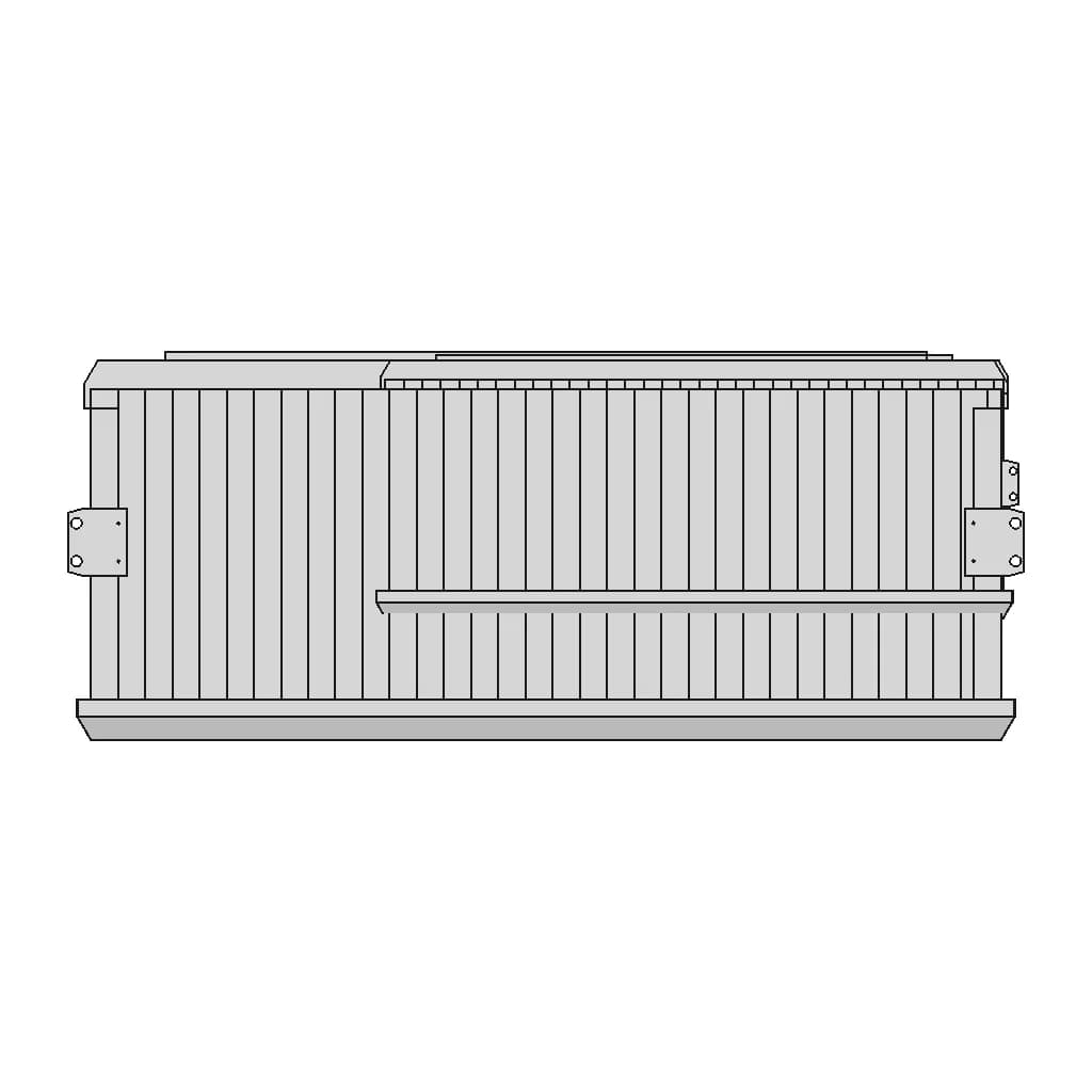 Wooden Packaging With Lodgments 2 | CAD Model for Energy Systems_270_0_degree_snapshot