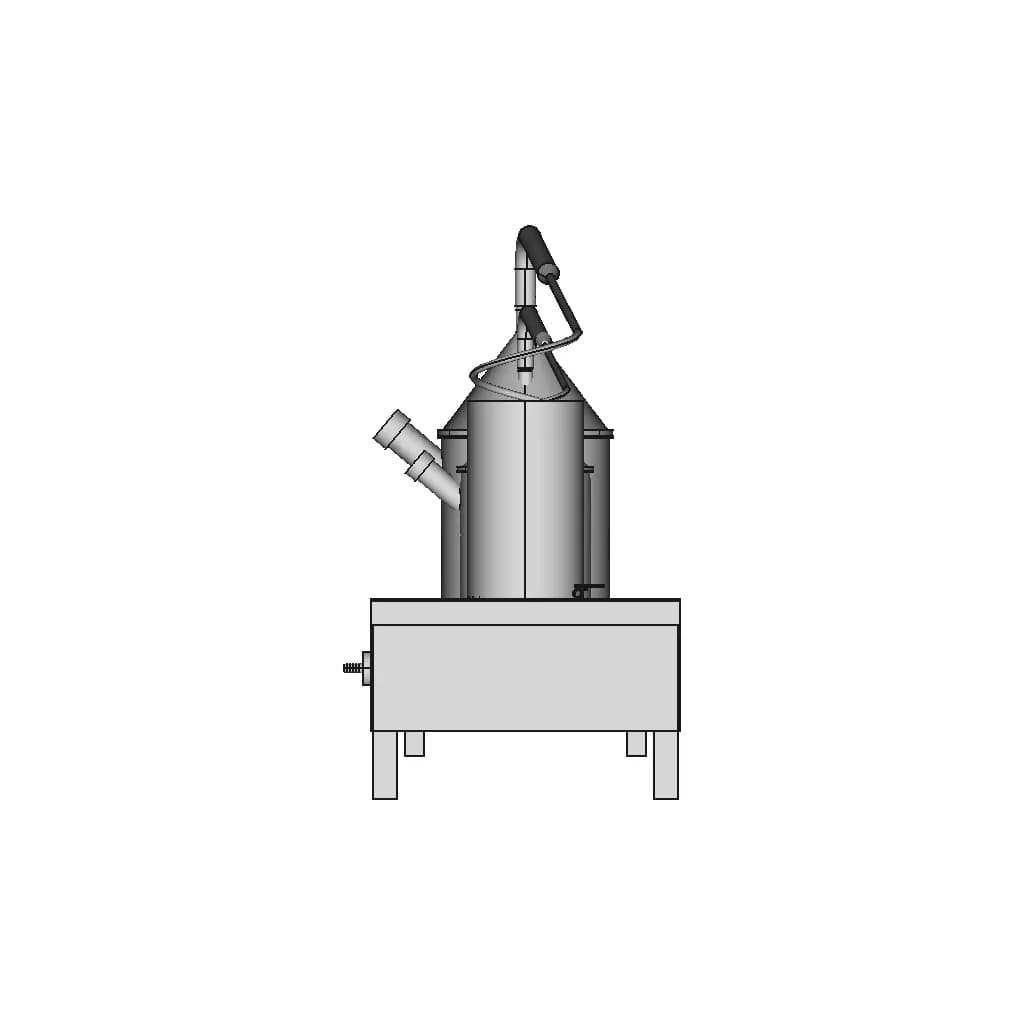 Pyrolysis Reactor 4 | CAD Model for Energy Systems_0_90_degree_snapshot