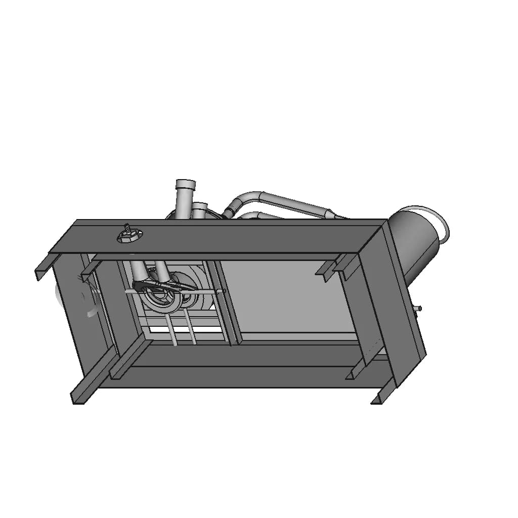 Pyrolysis Reactor 4 | CAD Model for Energy Systems_60_30_degree_snapshot