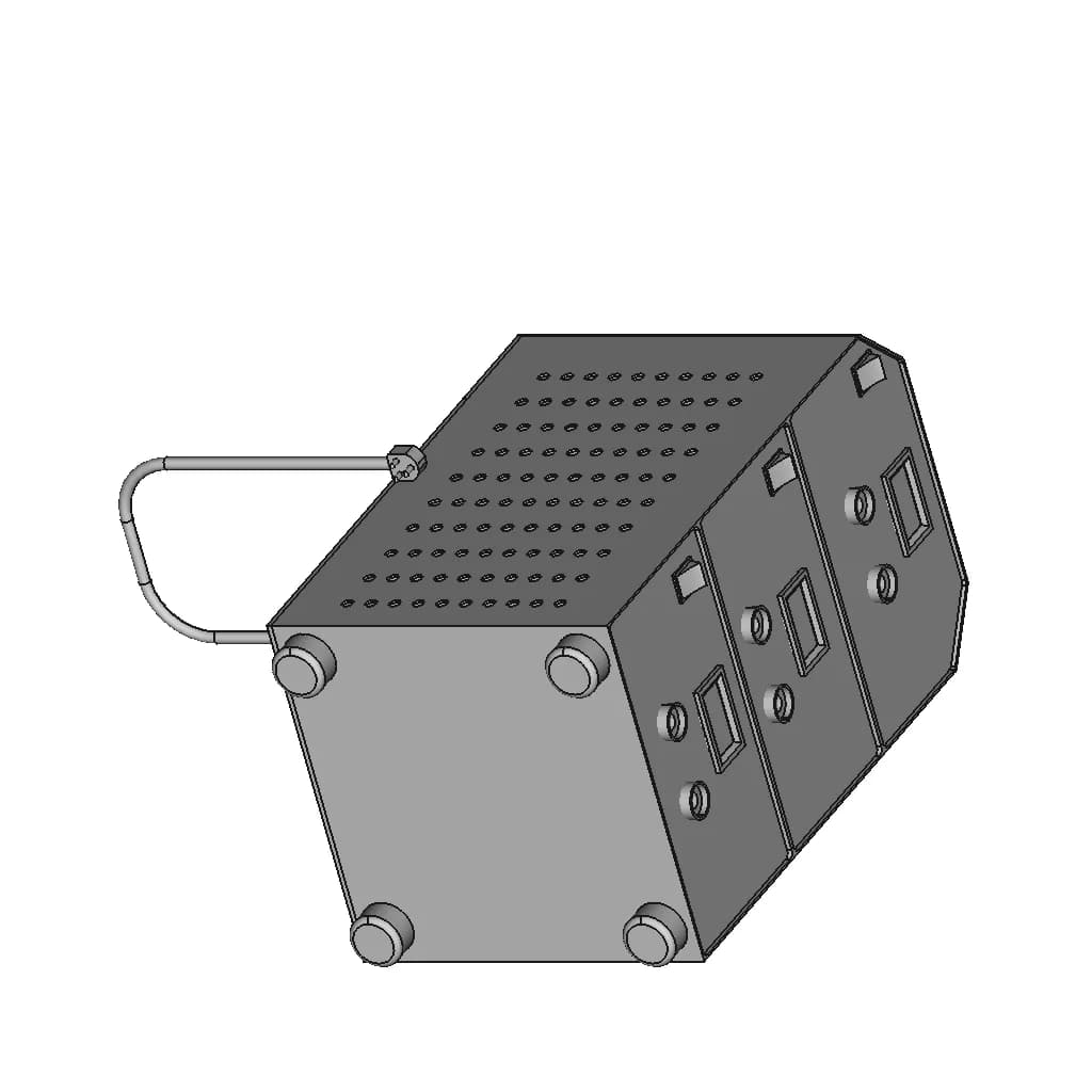 Car Battery Charger 2 | CAD Model for Energy Systems_60_30_degree_snapshot