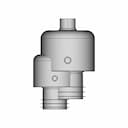 Eimac Water Cooled Power Triode 3Cv 1500 A7 | CAD Model for Energy Systems_0_0_degree_snapshot