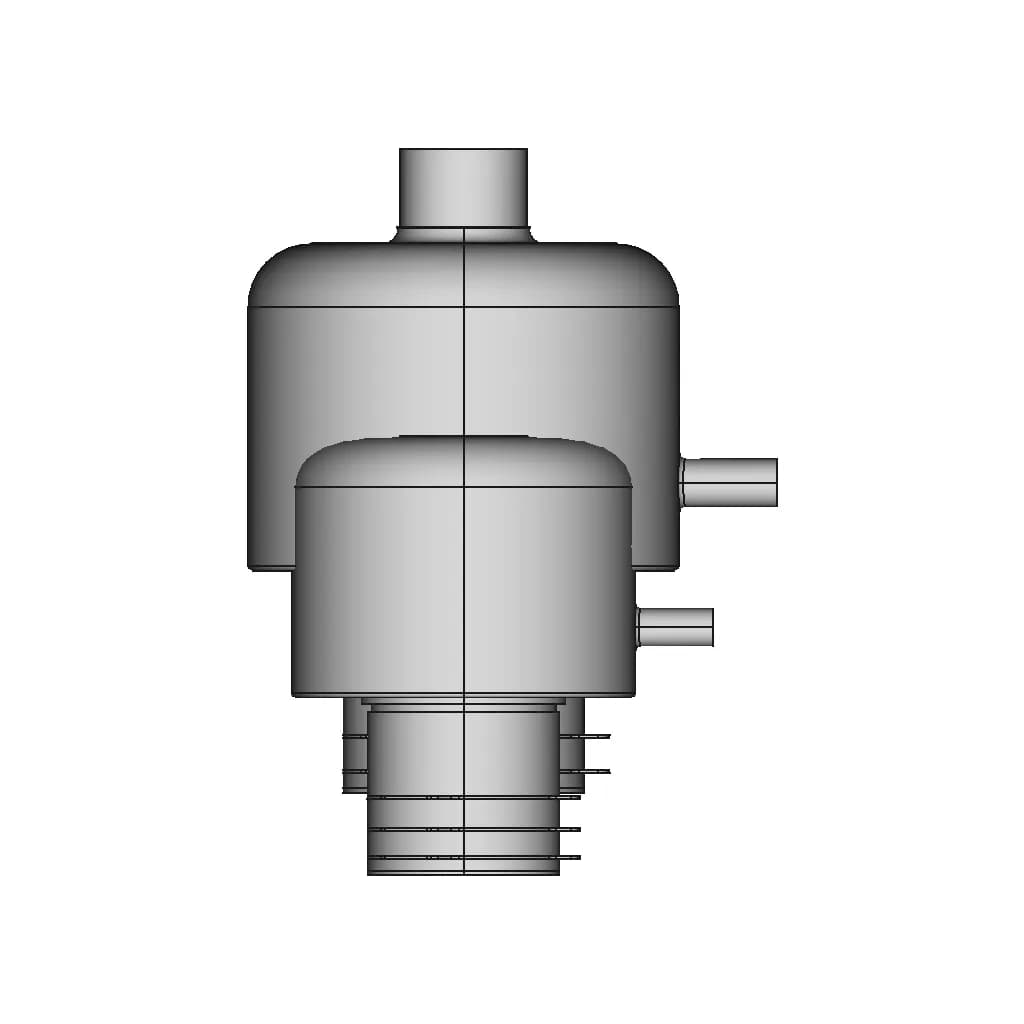 Eimac Water Cooled Power Triode 3Cv 1500 A7 | CAD Model for Energy Systems_0_270_degree_snapshot