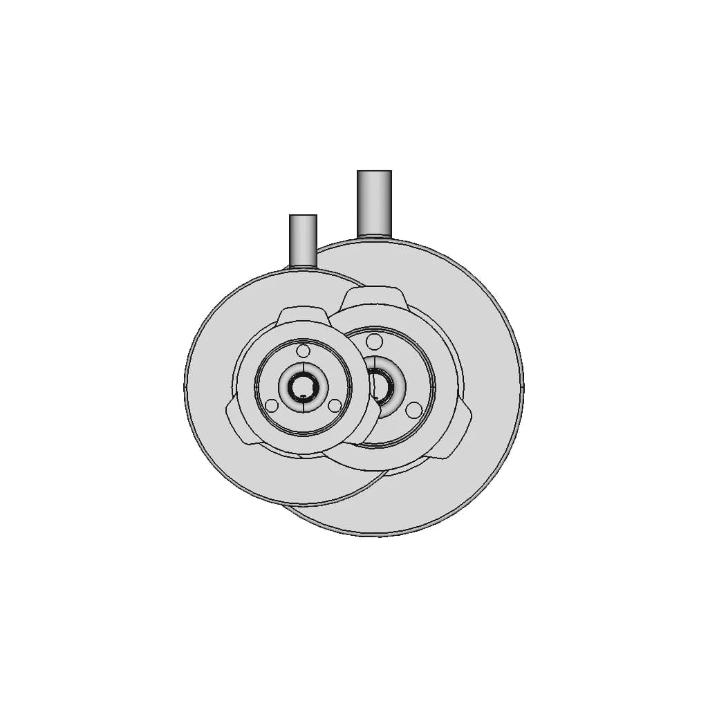 Eimac Water Cooled Power Triode 3Cv 1500 A7 | CAD Model for Energy Systems_90_0_degree_snapshot