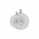 Eimac Water Cooled Power Triode 3Cv 1500 A7 | CAD Model for Energy Systems_90_0_degree_snapshot