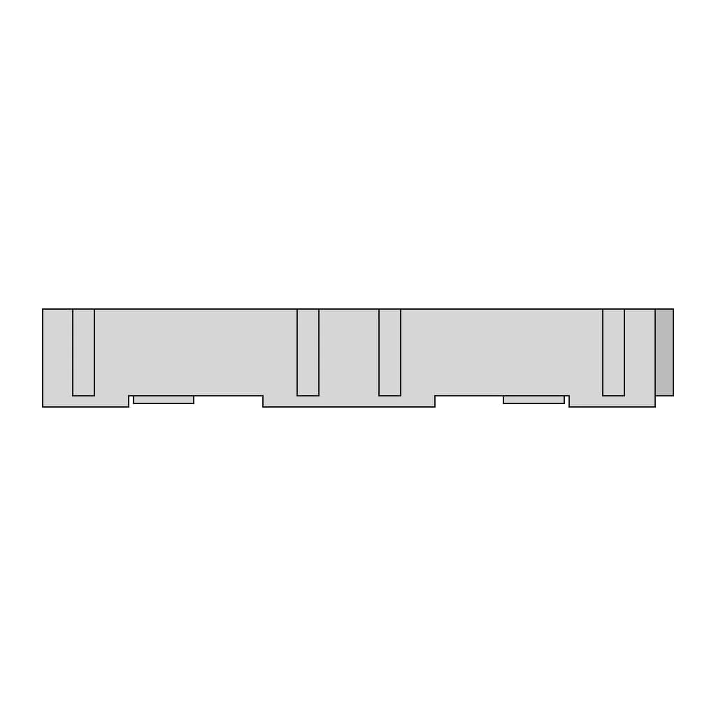 Holder 2X1 Lithium Ion Ifr26650 1 | CAD Model for Energy Systems_0_90_degree_snapshot