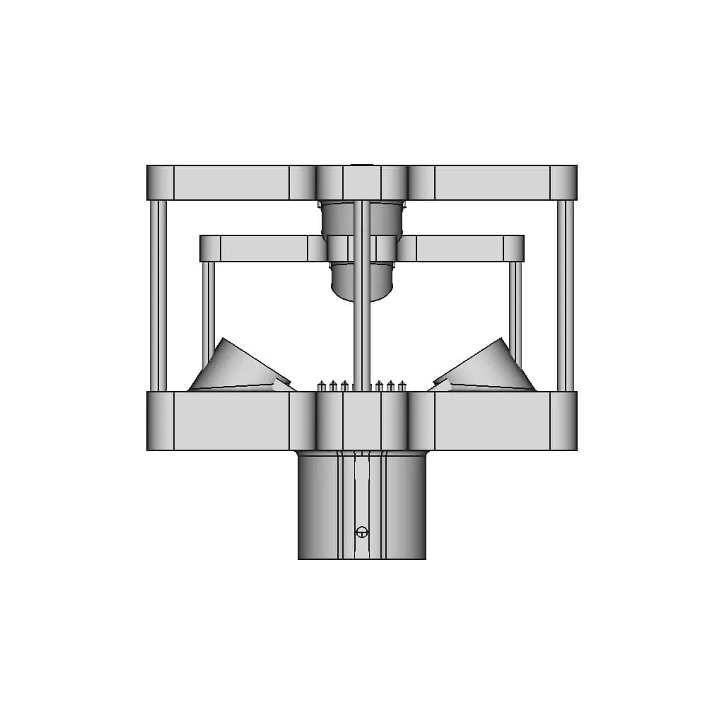 Li 550P Trisonica Mini Wind And Weather Sensors | CAD Model for Energy Systems_0_0_degree_snapshot
