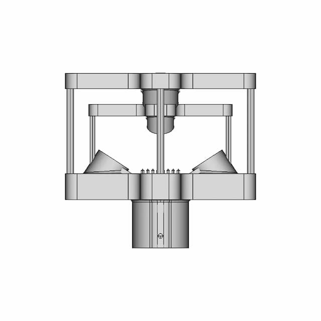 Li 550P Trisonica Mini Wind And Weather Sensors | CAD Model for Energy Systems