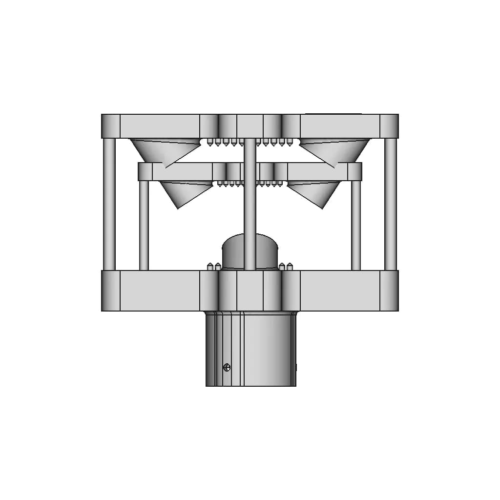 Li 550P Trisonica Mini Wind And Weather Sensors | CAD Model for Energy Systems_0_270_degree_snapshot