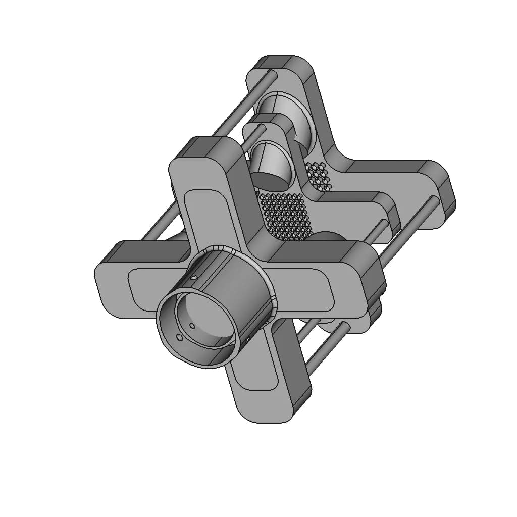 Li 550P Trisonica Mini Wind And Weather Sensors | CAD Model for Energy Systems_60_30_degree_snapshot