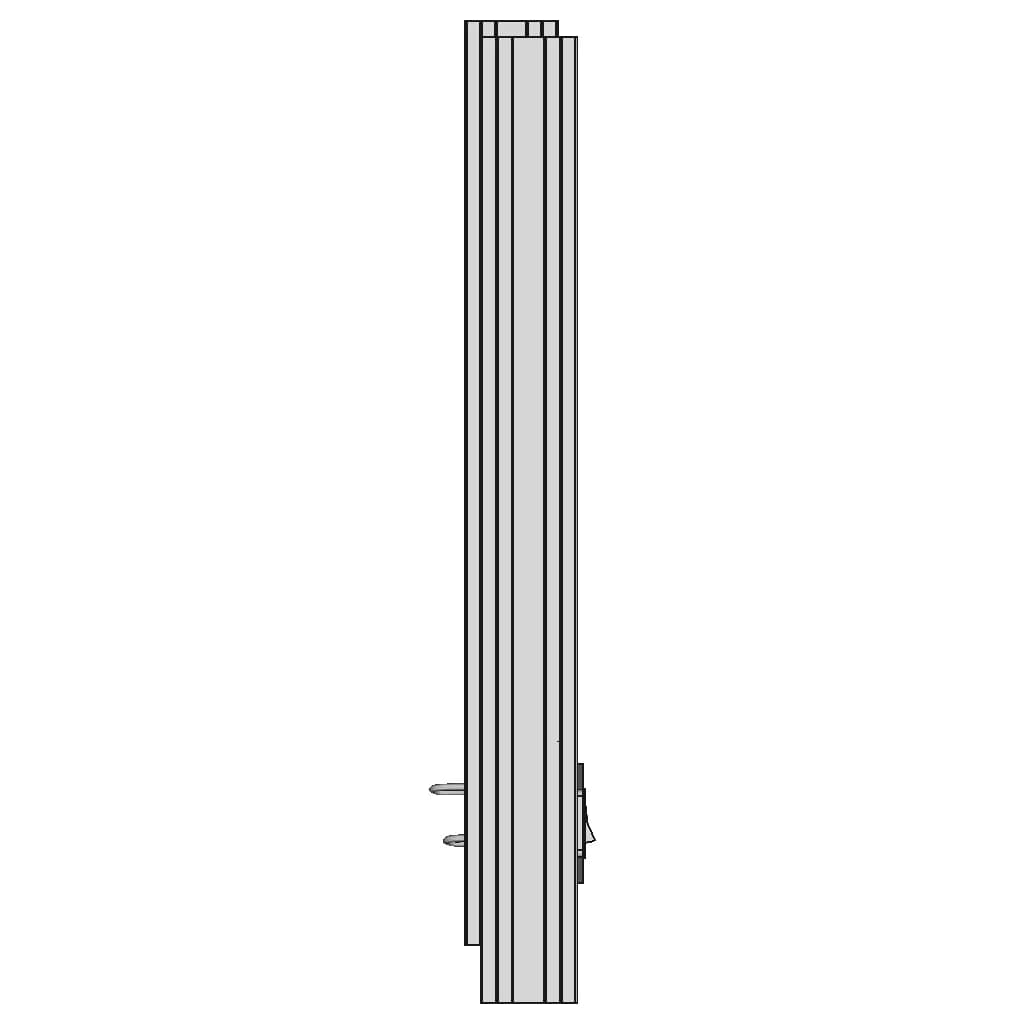 12V 30A Slim Psu Extrusion Mount Cover 1 | CAD Model for Energy Systems_270_0_degree_snapshot