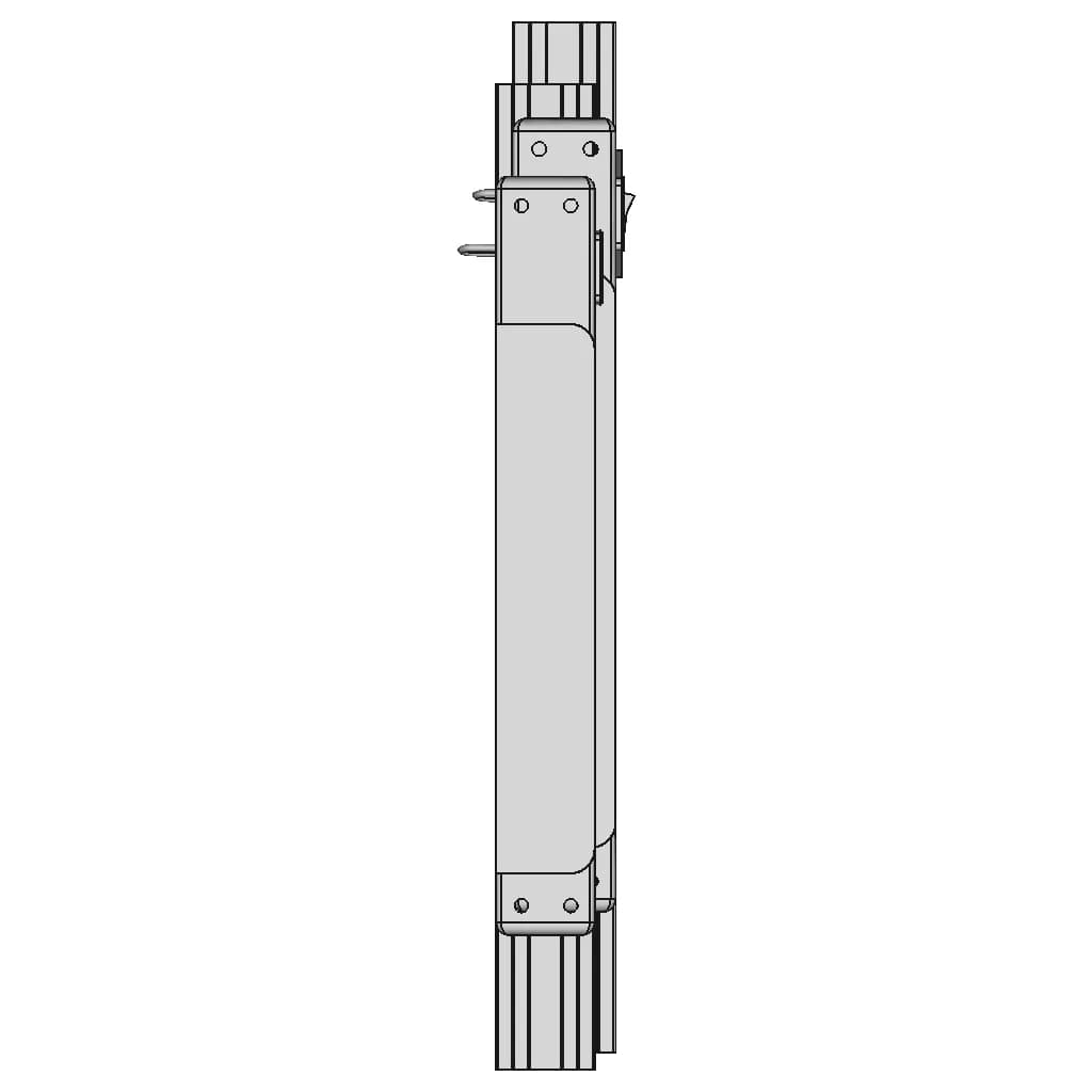 12V 30A Slim Psu Extrusion Mount Cover 1 | CAD Model for Energy Systems_90_0_degree_snapshot